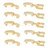 SUPERFINDINGS 7 Styles Eco-Friendly Brass Watch Band Clasps KK-FH0005-22-1