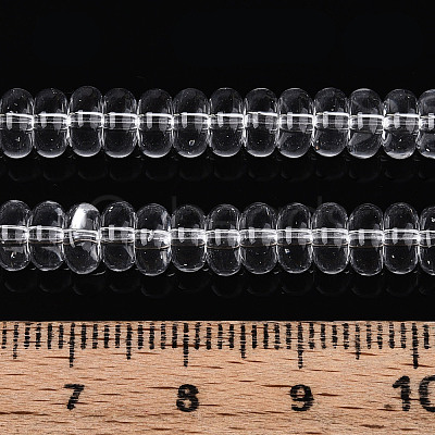Transparent Glass Beads Strands GLAA-ZX008-6mm-19A-1
