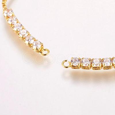 Brass Chain Bracelet Making MAK-P007-04-03G-1