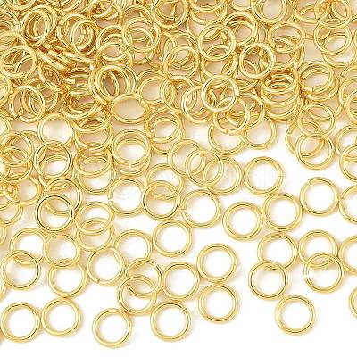 SHEGRACE Brass Open Jump Rings XGR0081G-15G-1