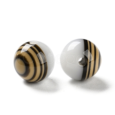 Opaque Resin Beads RESI-U009-04B-1