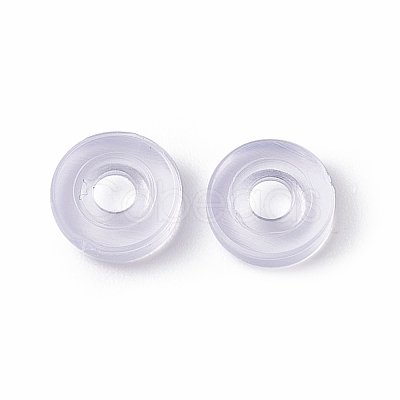 Silicone Clip on Earring Pads X-FIND-G036-05-1