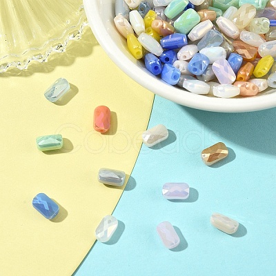 2 Strands Electroplate Glass Beads Strands EGLA-YW0005-63A-1