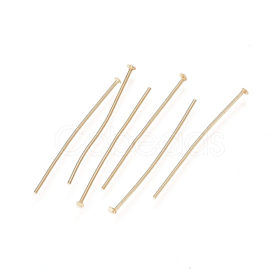 304 Stainless Steel Flat Head Pins STAS-L238-006D-G-1
