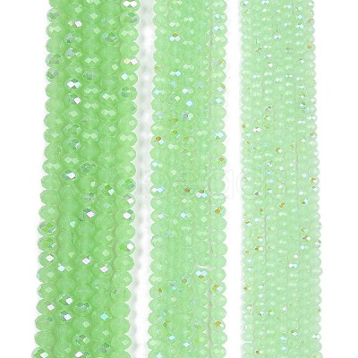 Electroplate Glass Beads Strands EGLA-A044-J4mm-L01-1