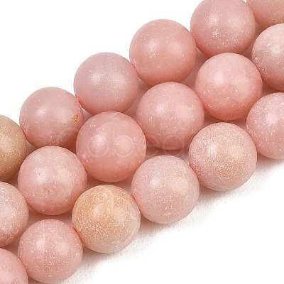 Natural Pink Opal Beads Strands G-G772-02-B-1