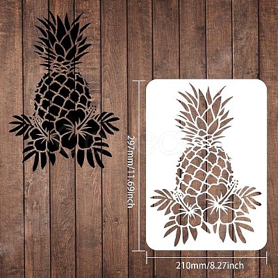 Large Plastic Reusable Drawing Painting Stencils Templates DIY-WH0202-230-1