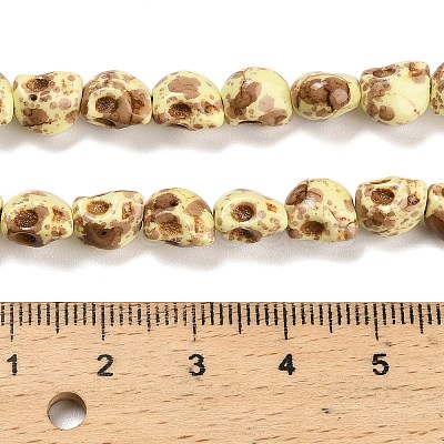 Synthetic Turquoise Beads Strands TURQ-F019-02B-1