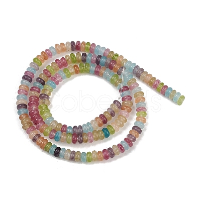 Natural White Jade Beads Strands G-K343-C41-01-1