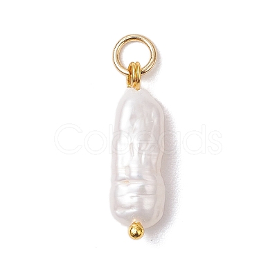 3Pcs 3 Colors Natural Keshi Pearl Pendants PALLOY-JF04239-1