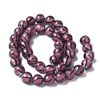 Handmade Transparent Lampwork Beads BLOW-D300-08C-1