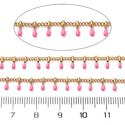 304 Stainless Steel Curb Chains STAS-R100-09A-04-1