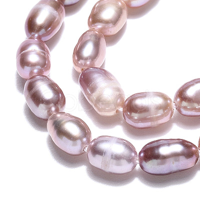 Natural Cultured Freshwater Pearl Beads Strands PEAR-N012-03L-1