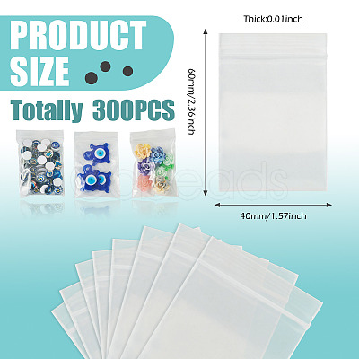 Transparent Plastic Resealable Packaging Bags OPP-TADJ0001-05E-1