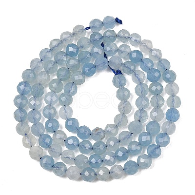 Natural Blue Calcite Beads Strands GG-NH0020-A01-01-1