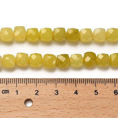 Natural Lemon Jade Beads Strands G-H078-C15-01-1