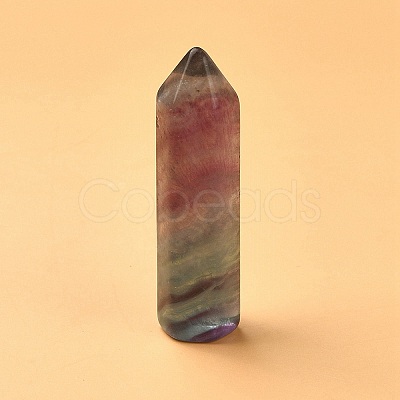 Natural Fluorite Pointed Beads G-YW0001-40-1