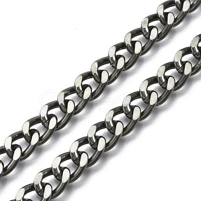 Unwelded Aluminum Curb Chains CHA-S001-117A-1