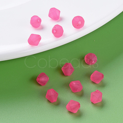 Frosted Acrylic Beads MACR-S373-61K-09-1