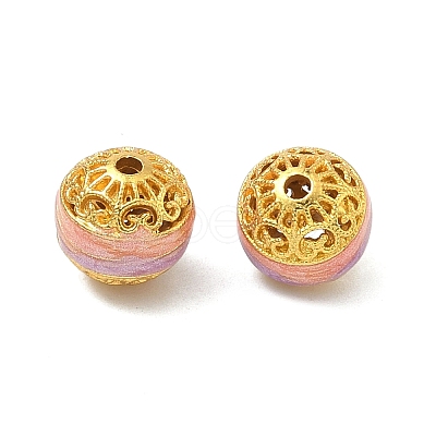 Alloy Enamel Beads ENAM-B037-08G-02-1