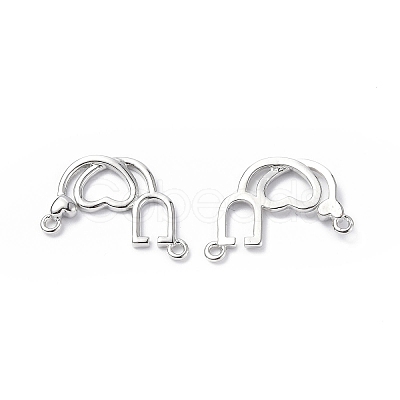 Eco-Friendly Rack Plating Brass Pendants KK-F845-10P-1