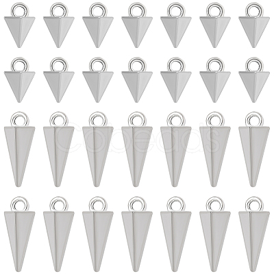 100Pcs 2 Styles Alloy Pendants FIND-SC0019-86P-1