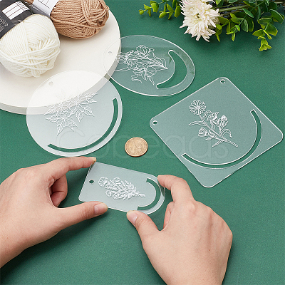 Acrylic Sewing Tool DIY-PH0028-45A-1
