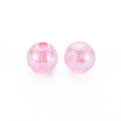 Transparent Crackle Acrylic Beads LS-MACR-S373-66-L04-1