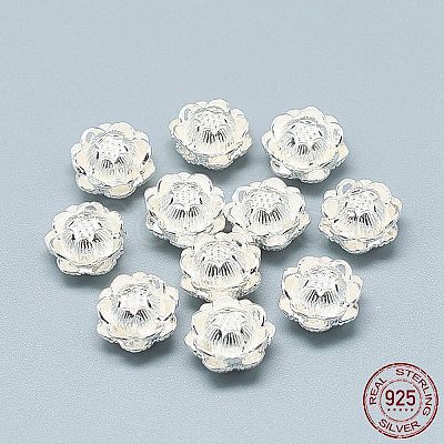 925 Sterling Silver Beads STER-T002-16S-1