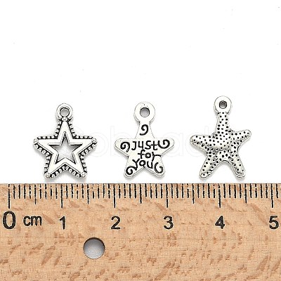 Tibetan Style Alloy Pendants TIBEP-MSMC021-02AS-1