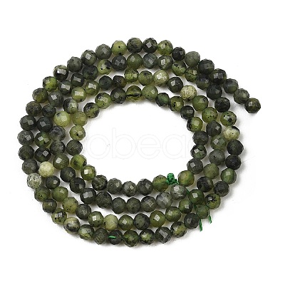 Natural Canadian Jade Beads Strands G-C281-A01-3mm-1