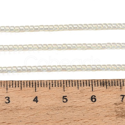 Electroplate Glass Beads Strands GL-CBAA615-01C-1