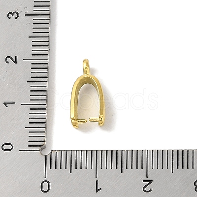 304 Stainless Steel Ice Pick Pinch Bails STAS-Z058-01G-07-1