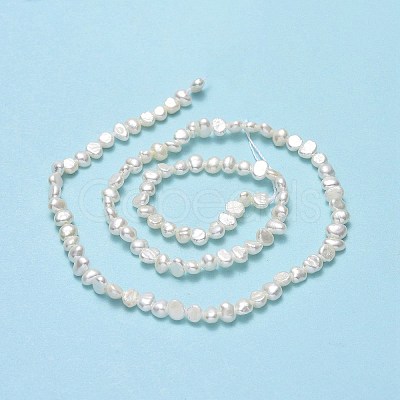 Natural Cultured Freshwater Pearl Beads Strands PEAR-A005-05A-01-1