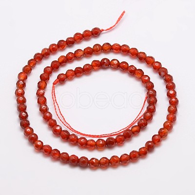 Natural Agate Bead Strands X-G-G882-4mm-A03-1