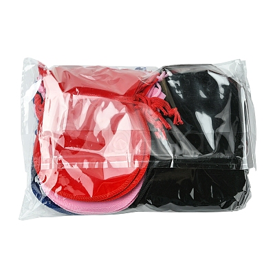 30Pcs 6 Colors Velvet Bags TP-FS0001-03B-1