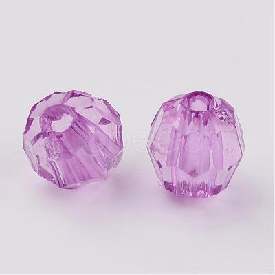Transparent Acrylic Beads DB8mmC-06-1
