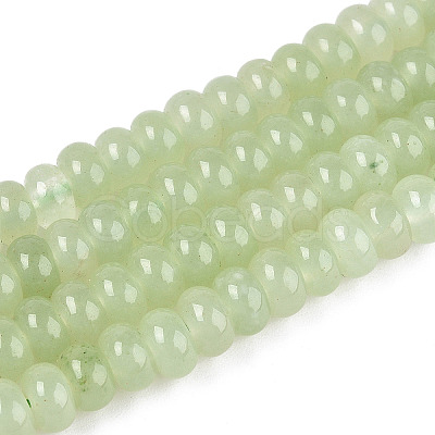 Dyed Natural White Jade Beads Strands X-G-T139-59A-13-1