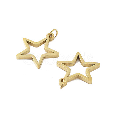 Ion Plating(IP) 304 Stainless Steel Pendants STAS-G324-01E-G-1