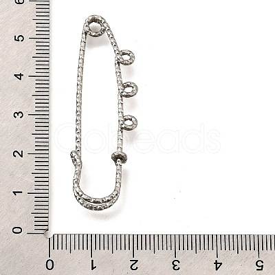 304 Stainless Steel Safety Pins Brooch Findings STAS-K252-11B-P-1