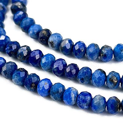 Natural Lapis Lazuli Beads Strands G-L587-B04-02-1