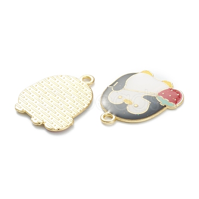 Alloy Enamel Pendants ENAM-I051-16LG-01-1