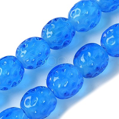 Handmade Lampwork Beads Strands LAMP-Z011-01H-1