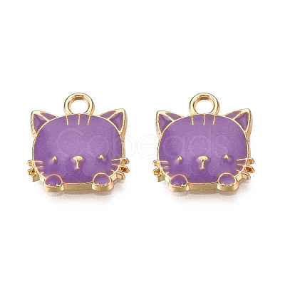 Eco-Friendly Zinc Alloy Pendants ENAM-R051-01-07G-NR-1