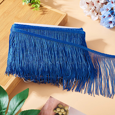 Polyester Tassel Ribbons OCOR-TAC0018-02B-1