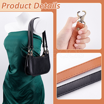 4Pcs 2 Colors Leather Bag Handles FIND-PH0024-26-1