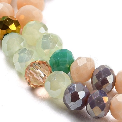Glass Beads Strands LS-EGLA-A034-M4mm-17-1
