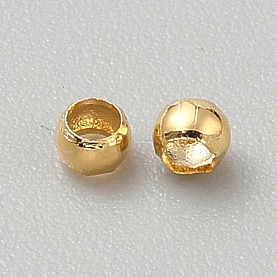 Brass Crimp Beads KK-WH0056-83A-G01-1