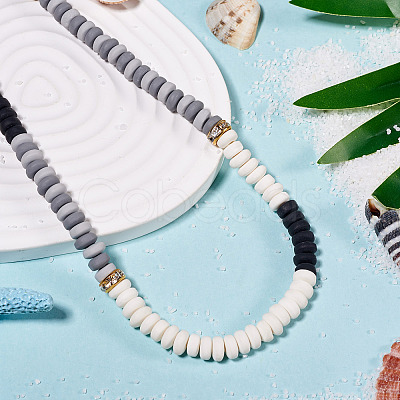 4 Strands 4 Style Handmade Polymer Clay Beads CLAY-CW0001-04-1