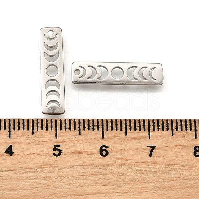 Rack Plating Brass Moon Phase Bar Pendants LS-KK-H756-01P-A-1
